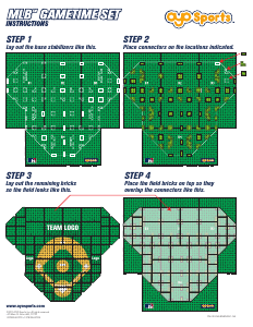 Manual de uso OYO Sports set MLBMINGS1 MLB Minnesota Twins partido de béisbol