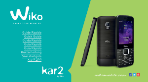 Manual de uso Wiko Kar2 Teléfono móvil