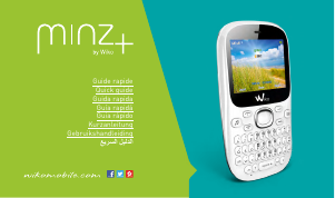 Manual Wiko Minz+ Telefone celular
