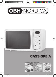 Käyttöohje OBH Nordica 7535 Cassiopeia Mikroaaltouuni