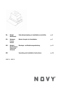 Bedienungsanleitung Novy 686 Fusion Dunstabzugshaube