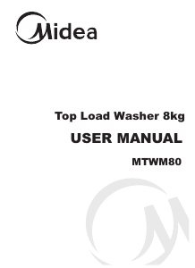 Manual Midea MTWM80 Washing Machine
