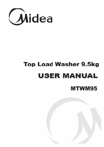 Manual Midea MTWM95 Washing Machine