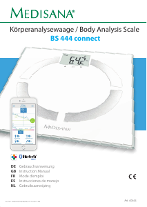 Manual Medisana BS 444 Connect Scale