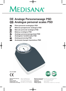 Manual Medisana PSD Scale