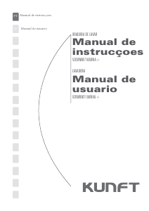 Manual de uso Kunft VZ0WMM7100WHA+ Lavadora