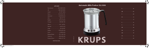 Bruksanvisning Krups XL 2000 Automatic Mjölkskummare