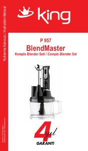 Manual King P 957 Food Processor