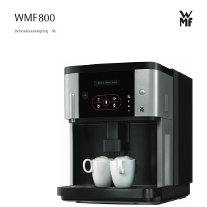 Handleiding WMF 800 Koffiezetapparaat
