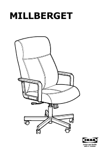 Manual IKEA MILLBERGET Office Chair