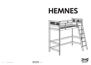 Manuale IKEA HEMNES Letto a soppalco