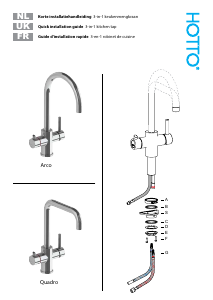 Manual HOTTO Arco 3in1 Faucet