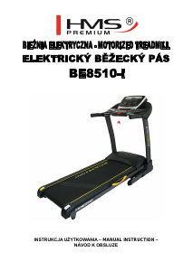 Manual HMS BE8510-i Treadmill