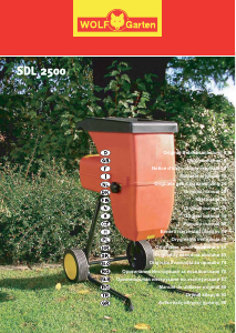 Manual Wolf Garten SDL 2500 Garden Shredder