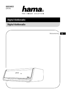 Bruksanvisning Hama 00054822 (DR30) Klokkeradio