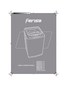 Manual de uso Fensa Impressive S14 Lavadora