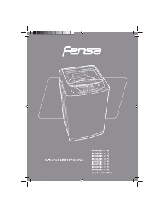 Manual de uso Fensa Impressive S15 Lavadora