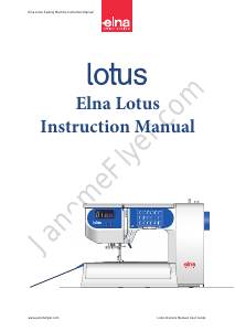 Manual Elna Lotus Sewing Machine
