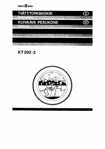 Bruksanvisning ElektroHelios KT202-2 Kombinerad tvätt-tork