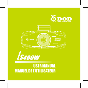 Manual DOD LS460W Action Camera