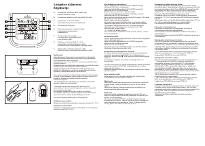 Käyttöohje Digi-tech 4-LD1558 Sääasema