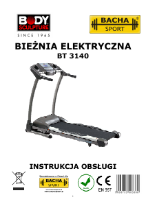 Instrukcja Body Sculpture BT 3140 Bieżnia