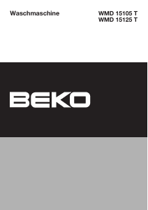 Bedienungsanleitung BEKO WMD 15105 T Waschmaschine