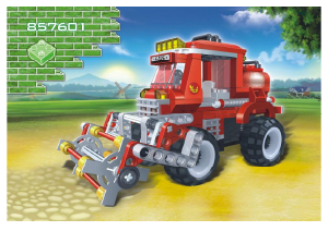 Manual de uso BanBao set 8576 Farm Vehículo cosechador