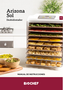 Manual de uso BioChef Arizona Sol Deshidratador