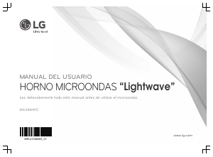 Manual de uso LG MA3884VC Horno
