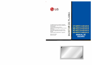 Manual de uso LG MZ-42PZ13B Monitor de Plasma