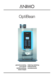 Bruksanvisning Animo OptiBean Kaffemaskin