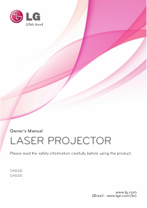Manual LG SA565 Projector