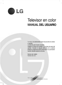 Manual de uso LG PL-43A82T Televisor