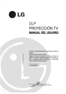Manual de uso LG RL-44SZ21RD Televisor