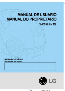 Manual de uso LG V-CB951NTQ Aspirador