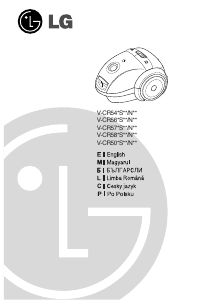 Manual LG V-CR583STQ Aspirator