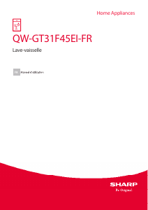 Mode d’emploi Sharp QW-GT31F45EI-FR Lave-vaisselle