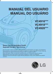 Manual LG VC4920NNT Aspirador