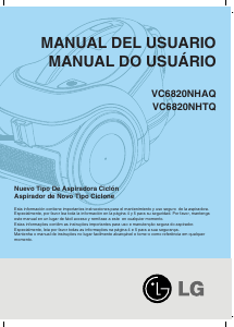Manual LG VC6820NHTQ Aspirador