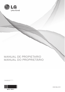 Manual LG VK8820NHAQT Aspirador