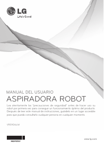 Manual de uso LG VR5906LM Aspirador