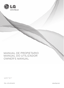 Manual de uso LG VR5940LB Aspirador