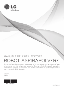 Manuale LG VR5943L Hom-Bot Aspirapolvere