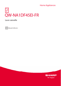 Mode d’emploi Sharp QW-NA1DF45EI-FR Lave-vaisselle