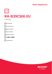 Manual Sharp KH-9I39CS00-EU Plită