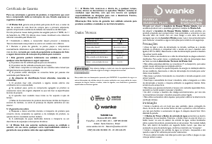 Manual Wanke Isabela Máquina de lavar roupa