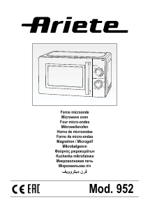 Instrukcja Ariete 952 Kuchenka mikrofalowa