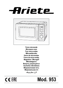 Instrukcja Ariete 953 Kuchenka mikrofalowa