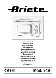 Instrukcja Ariete 949 Kuchenka mikrofalowa